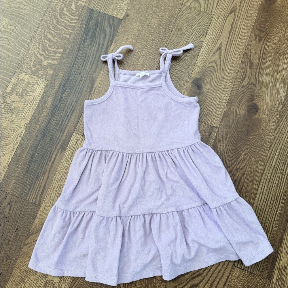 Crewcuts Lavender Terry Dress - size 6